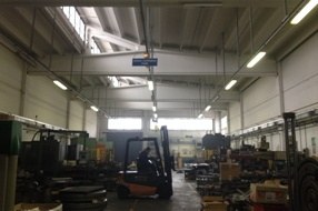 Energy audit in mechanic's workshop in Beinasco